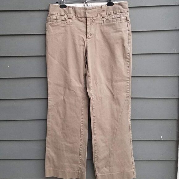 GAP Curvy Beige/Tan Cords - size 12 R - Picture 1 of 6